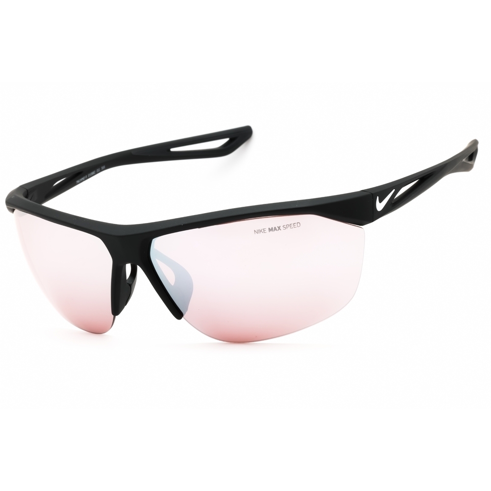 NWT Nike TAILWIND M EV0982 Matte Black Shield 70mm Sunglasses